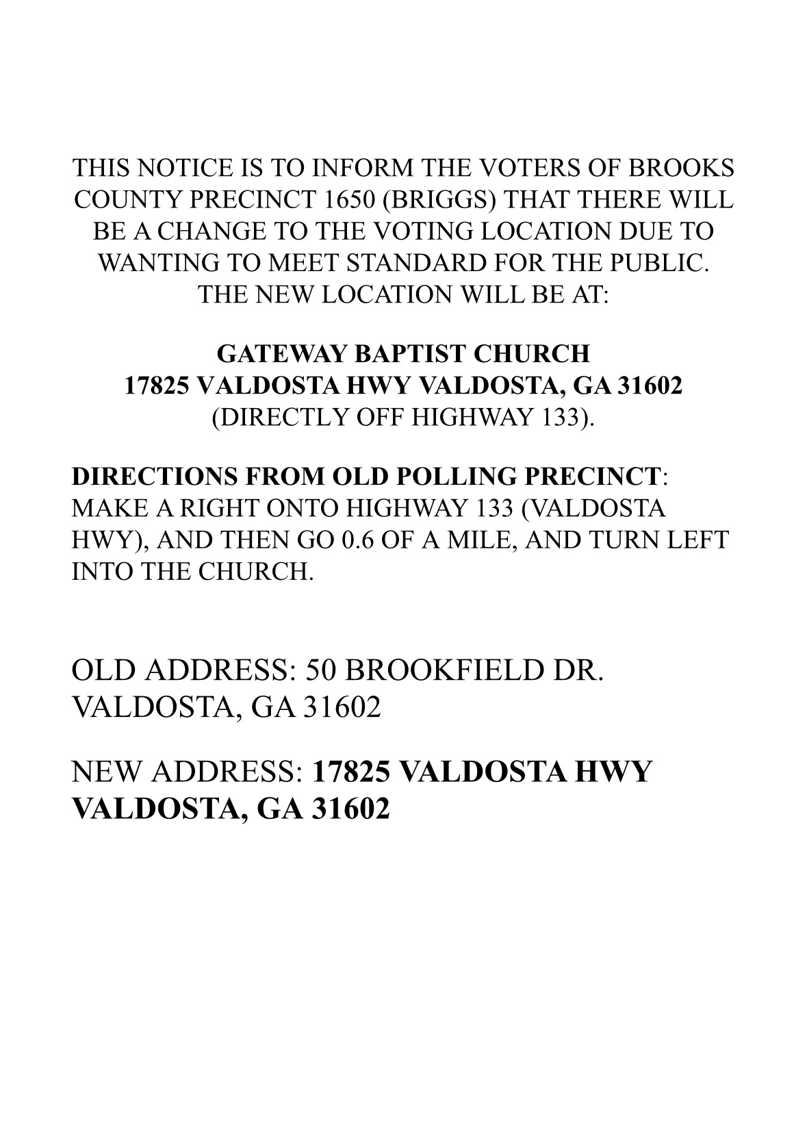 Home Brooks County Board of Commissioners